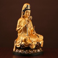 ST/💛Fanzefu Copper Buddha Statue Guanyin Bodhisattva/Buddha Statue Guanyin Statue Guanyin Bodhisattva/Buddha Statue Home