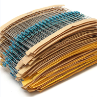 600pcs1/4W Metal Film Resistors Assorted Kit 0.25W 1% 1R~10K or 1K~1M Resistors Assortment Kits Resi