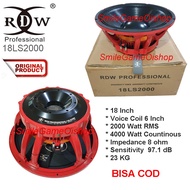 Speaker Komponen RDW 18LS2000 18 Inch Speaker Subwoofer