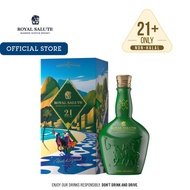 Royal Salute 21 Years Old Blended Scotch Whisky - Rio de Janeiro Polo Edition / Miami Edition / Sign