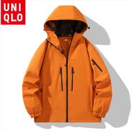 Uniqlo Rainy Jacket Waterproof Jacket High Quality Quick Dry Jacket Men's Zip Jacket