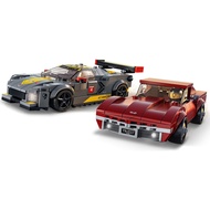 [READY STOCKS] LEGO Speed Champions 76903 Chevrolet Corvette C8.R Race Car and 1968 Chevrolet Corvet