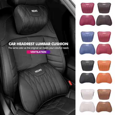 Car Headrest Comfortable Anti-fatigue Lumbar Cushion Suitable For Recaro