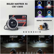 CR7 C655 & C656 - Round 3-inch & 3.5-inch Biled Matrix Projector