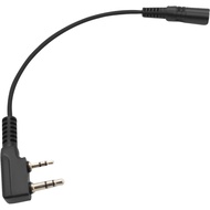 1-PACK earpiece  Walkie Talkie Earpiece Headset Adapter for Baofeng K1 to 3.5MM