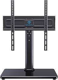 Universal TV Stand - Table Top TV Stand for 32-47 Inch LCD LED TVs - Height Adjustable TV Base Stand