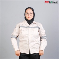 Bosman Safety Top safety wearpack for men and women - coksu/cream - field work uniform - project uni
