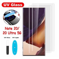 UV tempered glass for Samsung Note 20 / Note 20 Ultra full screen transparent