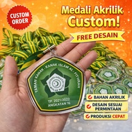 ACRYLIC MEDAL COSTUME MEDAL/ IN ONE DAY GRADUATION MEDAL/ LASER ACRYLIC MEDAL/ AWARD MEDAL/