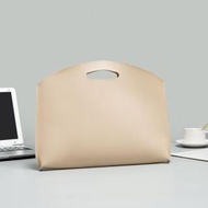 電腦袋,簡約大氣手提電腦包筆記本袋(淺卡其 13.3/14英寸）