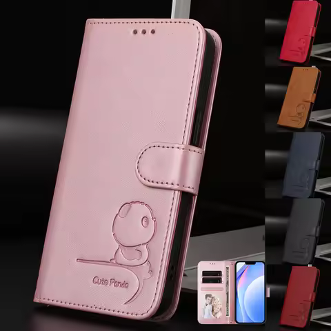 Flip Leather Wallet Cover Card Holder Phone Case For Infinix Hot 12 12i 11 10 10S 10T 10I 9 8 Play L