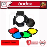 Godox BD-08 BD08 BD 08 Barndoor Kit with Color Gel Filter for AD400Pro