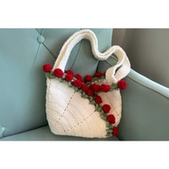 👜 Flowers Tote Bag Crochet Pattern (PDF) | Corak Crochet Beg Bunga | DIY Handmade Bag | Crochet Patt
