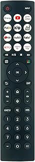 ERF2C36H Voice Replacement Remote Control Commander Compatible with Hisense 55A6KV 43A6KV 50A6KV 58A