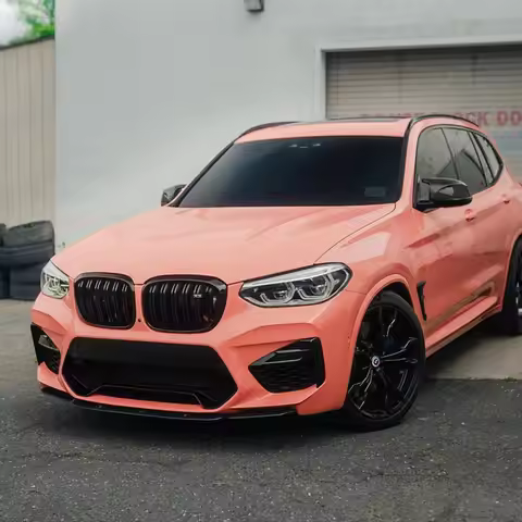 For BMW X3M X4M F97 F98 2019-2021 Front Bumper Lip Splitter