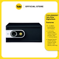 Yale Elite Digital Safe Box YLEL/200/EG7 - Wall Mount/ 2 Keys Override/ 1 Year Warranty