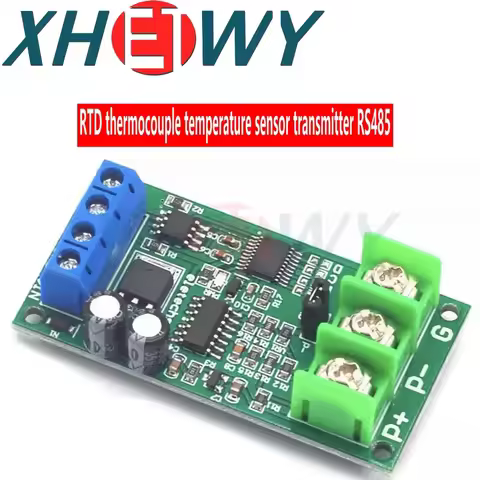 MODUBS RTU module PT100 platinum thermistor RTD thermocouple temperature sensor transmitter RS485