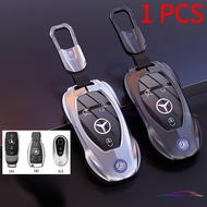 Car Key Case Remote Key Cover For Mercedes Benz A Class B Class C Class E Class S Class EQA EQC GLA 