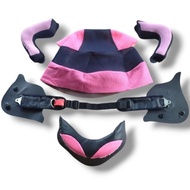Universal Pink helmet Foam MS88 SGV and others (Pink Bogo Foam) Inner padding Classic retro helmet