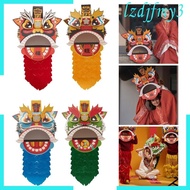 [Lzdjlmy3] 1 Piece Lion Material, Chinese Spring Festival, Lion Dance Head,