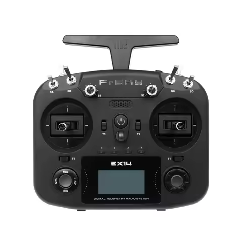 FrSky EX14 RC Transmitter ECOS Operating System, 2.4GHz ISRM Internal RF, ACCST D16 & Access Support