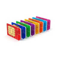 Sim card W. inbox instant & transfer auto reload pin duitnow and tng