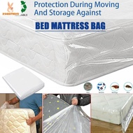 JIGGLESTUDIO Mattress Cover Transparent Universal Home Supplies Storage Household Moving House Mattress Protector