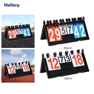 [Hellery] Score Board Score Card Sports Scoreboard Score Keeper for Table Tennis