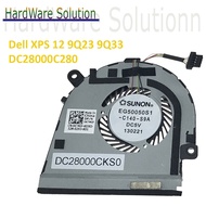 Dell XPS 12 XPS12 9Q23 9Q33 6KMKW DC28000CKS0 EG50050S1-C040-S9A Laptop CPU Cooling Fan