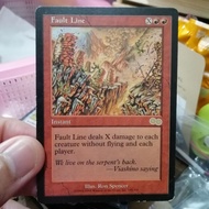 1 PLAYED Fault Line Urza's Saga MTG card magic the gathering