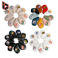 blesiya 9x PU Leather Golf Iron Headcover Golf Club Head Cover, Protection, Wedges