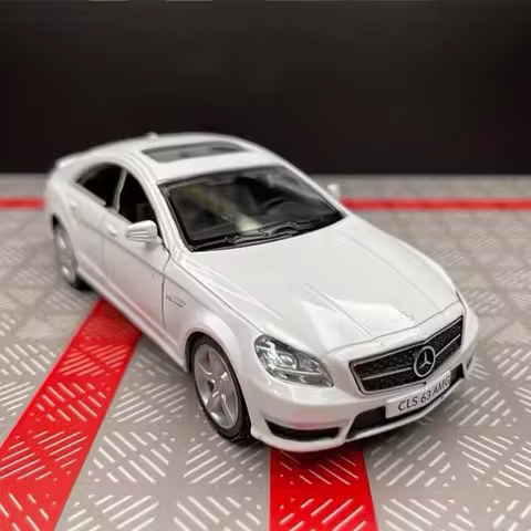 1:36 Mercedes-Benz CLS63 C63S AMG Coupe Alloy Sports Car Model Diecasts Metal Vehicles Car Model Sim