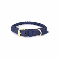 Braided Leather Dog Leash Collar Collar Collar Leash Pet Supplies Dego QY