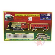 *MCO Special* 12pcs Western Express Train Set with 288cm Train Tracks Vehicle Toy Trains