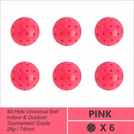 (12PCS)Tournament Pickleball Balls (Franklin X-40 Equivalent)