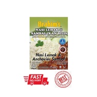 Brahim's Nasi Lemak & Sambal Ikan Bilis 250g...(Ready-to-Eat)...HALAL