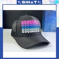 DSQUARED2 Mesh Cap with Fashionable Button Buckle, Dsquared2 mesh cap with seven-color mesh MU163