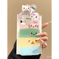 Mobile phone shell 手机壳 风晕染立体玩偶kt猫适用iPhone16/15/14Plus女13苹果12手机壳X6.25