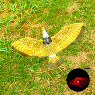 🦅(เตรียมจัดส่งเร็ว1วัน) นกใส่ถ่าน  ปีกขยับได้ นกมีเสียง นกเหยี่ยว ไล่นก มีไฟแดงที่ตา และรุ่นบินได้อย่างเดียว นกแก้ว  อุปกรณ์ครบชุด