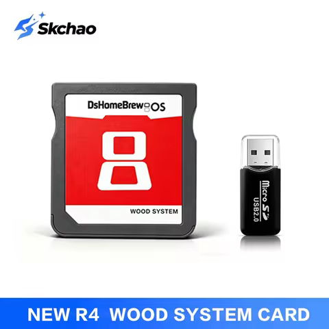 R4 Games Memory Card for 3DS Game Downloadable Flashcard Video Game Compatible with NDS MD GB GBC FC