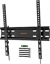 TV Wall Bracket Mount for 26-60 Inch LED LCD OLED Flat & Curved TVs WHYFONE Low Profile Tilt TV Wall