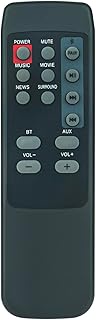 NK1B Replacement Remote Control Compatible with Nakamichi NK1B soundbars