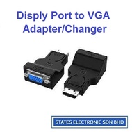 Display Port Male to VGA Female Adapter / Changer