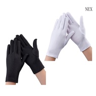 NEX 2pcs Good Qualities Presentation Gloves Spandex Gloves Nylon Cotton Gloves
