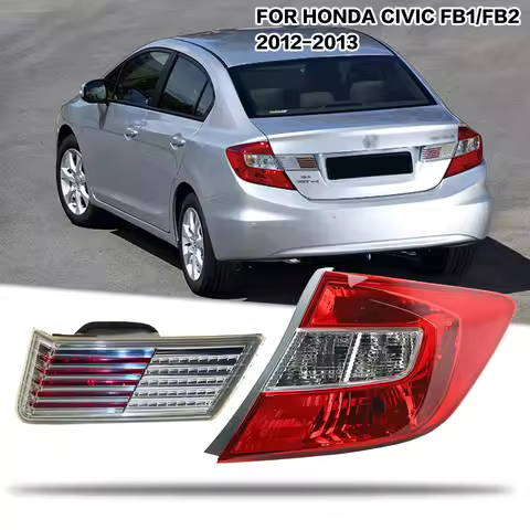 Left/Right Side Tail Lamp FOR Honda Civic FB1 FB2 FB3 2012-2013 Rear Tail Light Brake Lamp with