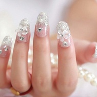 ART M97L MissVinka 3D False Nails Party Nails Art Wedding Nails Sticker Real Pic