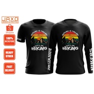 BAJU HIKING # HIKING SHIRT #READY STOK #MICROFIBRE #UNISEX TEE
