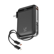 UKIKIพาวเวอร์แบงค์ (10000mAh, สีดำ) รุ่น KP10AC-01