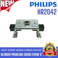 CARBON BRUSH HOLDER RUMAH ARANG MOTOR PHILIPS BLENDER HR2042 2042 ORI