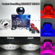 PACKET BUNDLING BILED ZE400 IBRIGHT 2.5inbc Blue Lens Original